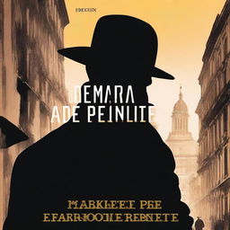 A detective novel cover titled 'La Marca del Penitente' by Fernando Arroyo