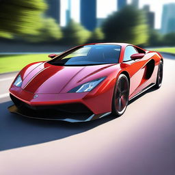 Create a project featuring beautiful and fast cars, showcasing various sleek and modern designs with aerodynamic features