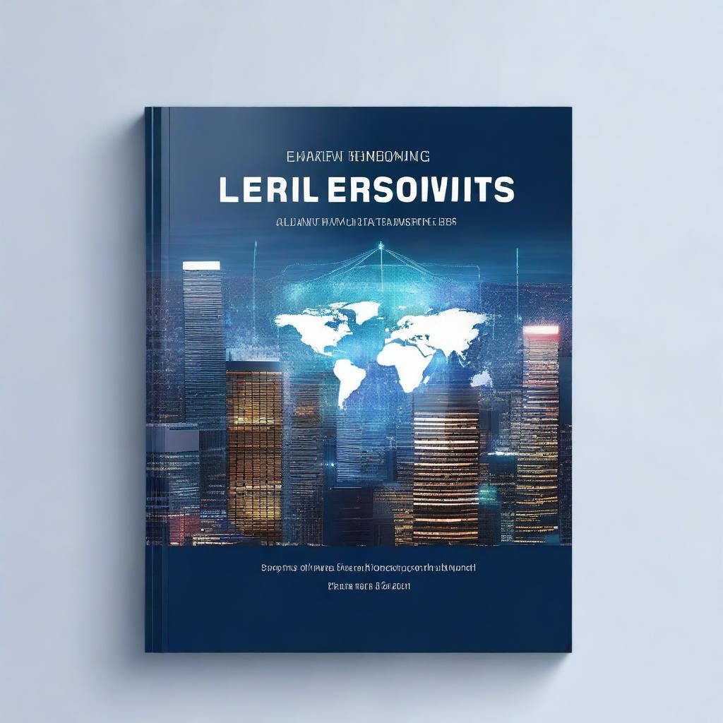 Create a book cover with the title 'AI's Impact on Emerging Economies: Benefits, Risks, and Future Prospects'