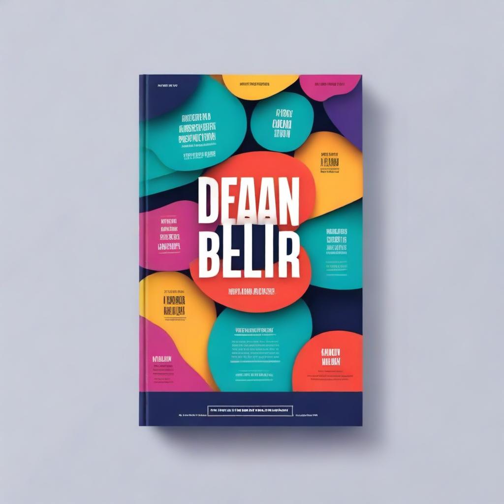 Create an ebook cover with a visually striking design