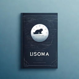 Create an ebook cover with a visually striking design that highlights the theme of insomnia