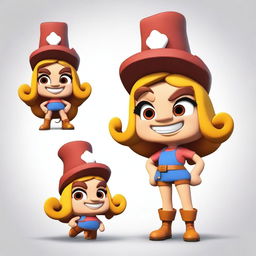 Create an April Fools character for Brawl Stars named Peggy