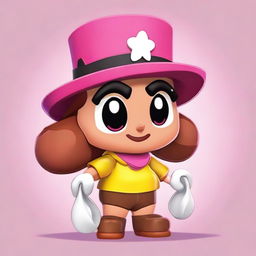 Create an April Fools character for Brawl Stars named Peggy