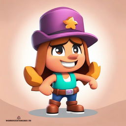 Create an April Fools character for Brawl Stars named Peggy