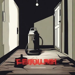 Design a movie poster for a horror film named 'The Vacuum'