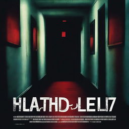 A movie poster for a horror movie titled 'Haunted Level 7'