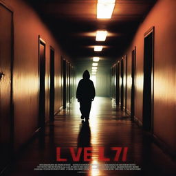 A movie poster for a horror movie titled 'Level 7'