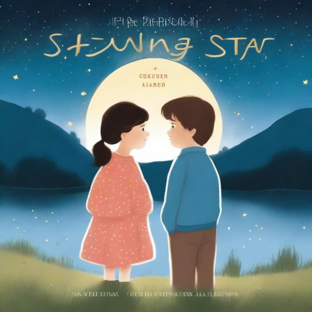 A book cover with the title 'Under the Shining Star' in the middle