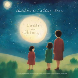 A book cover with the title 'Under the Shining Star' in the middle