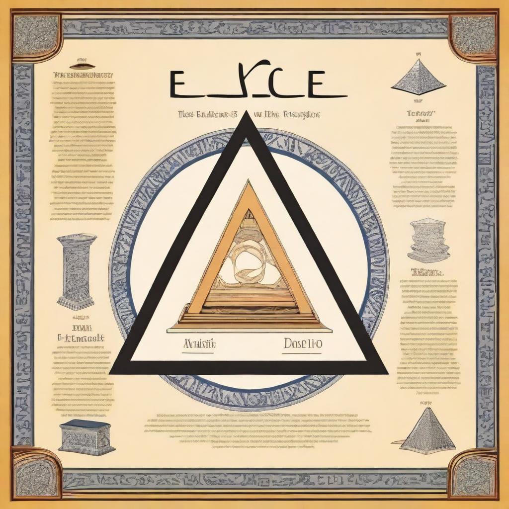 Create a poster to advertise the book 'The Elements of Euclid' and highlight the new features found in it