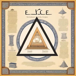 Create a poster to advertise the book 'The Elements of Euclid' and highlight the new features found in it