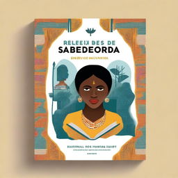 A book cover design titled 'REFLEXÕES DE SABEDORIA MULTICULTURAL: ENFRENTANDO OS DESAFIOS DA VIDA' by EB GOUVEIA