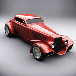 Create a custom hypercar that is a fusion of a 1932 Buick Victoria and a Camaro