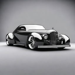 Create a custom hypercar that is a fusion of a 1932 Buick Victoria and a Camaro