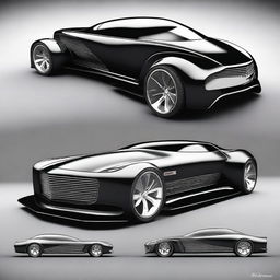 Create a custom hypercar that is a fusion of a 1932 Buick Victoria and a Camaro