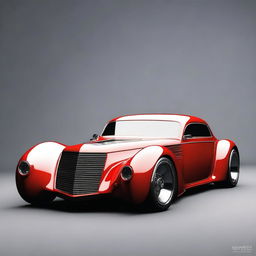 Create a custom hypercar that is a fusion of a 1937 Chevy coupe and a Camaro