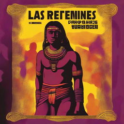 Create a book cover for a book titled 'Las rebeliones yurupesas' by Mangata Selenofóbica