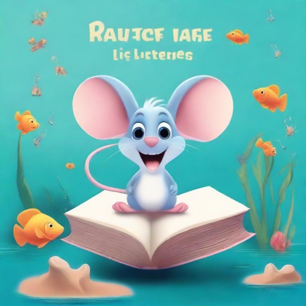 Create an image of the 'Raton de los Dientes' (Tooth Mouse) in a Pixar style