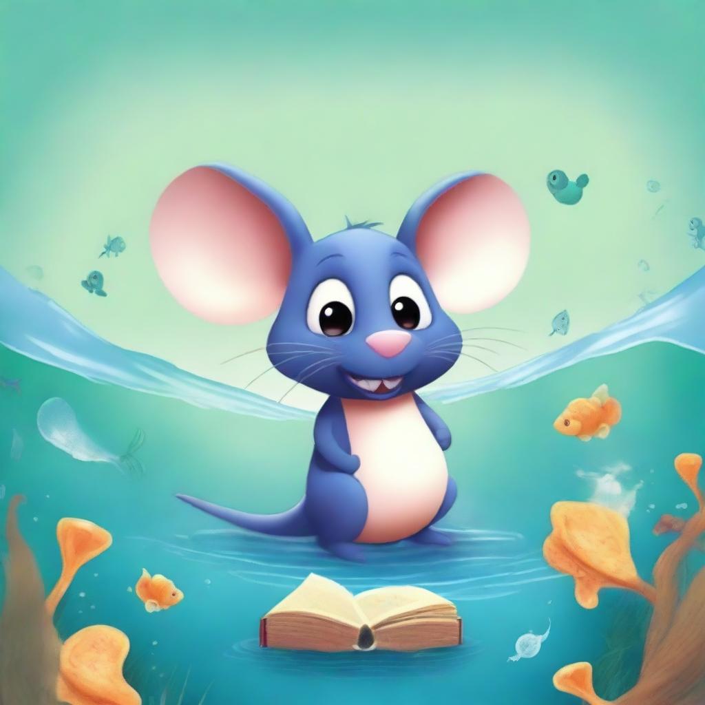 Create an image of the 'Raton de los Dientes' (Tooth Mouse) in a Pixar style