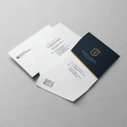 Generate a professional and stylish card for a educational institute named 'CLI'. It should incorporate elements of education and sophistication and feature the name prominently.