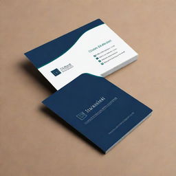 Generate a professional and stylish card for a educational institute named 'CLI'. It should incorporate elements of education and sophistication and feature the name prominently.