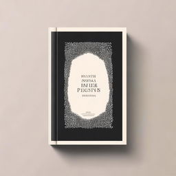 Create a book cover that addresses mental health issues with an elegant style