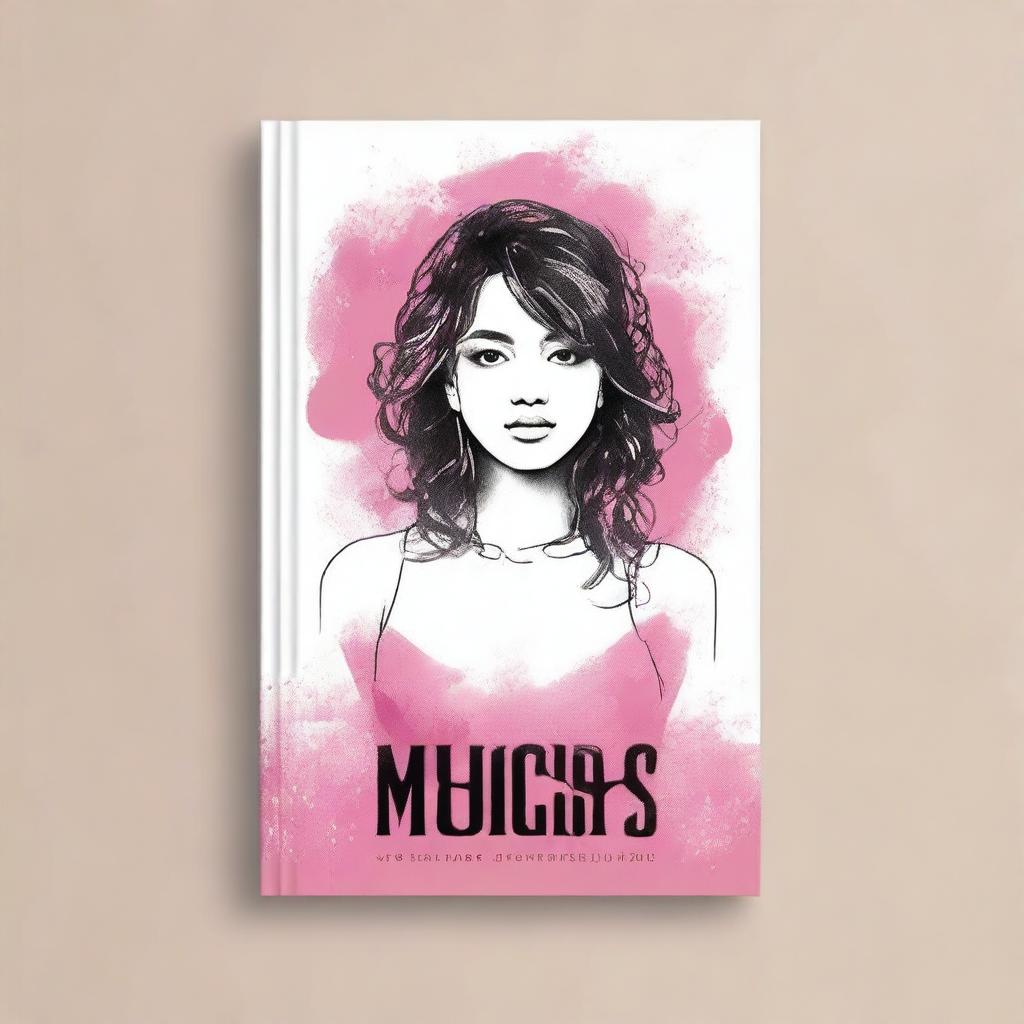 A book cover design inspired by an idol and an idol who is one year older than her