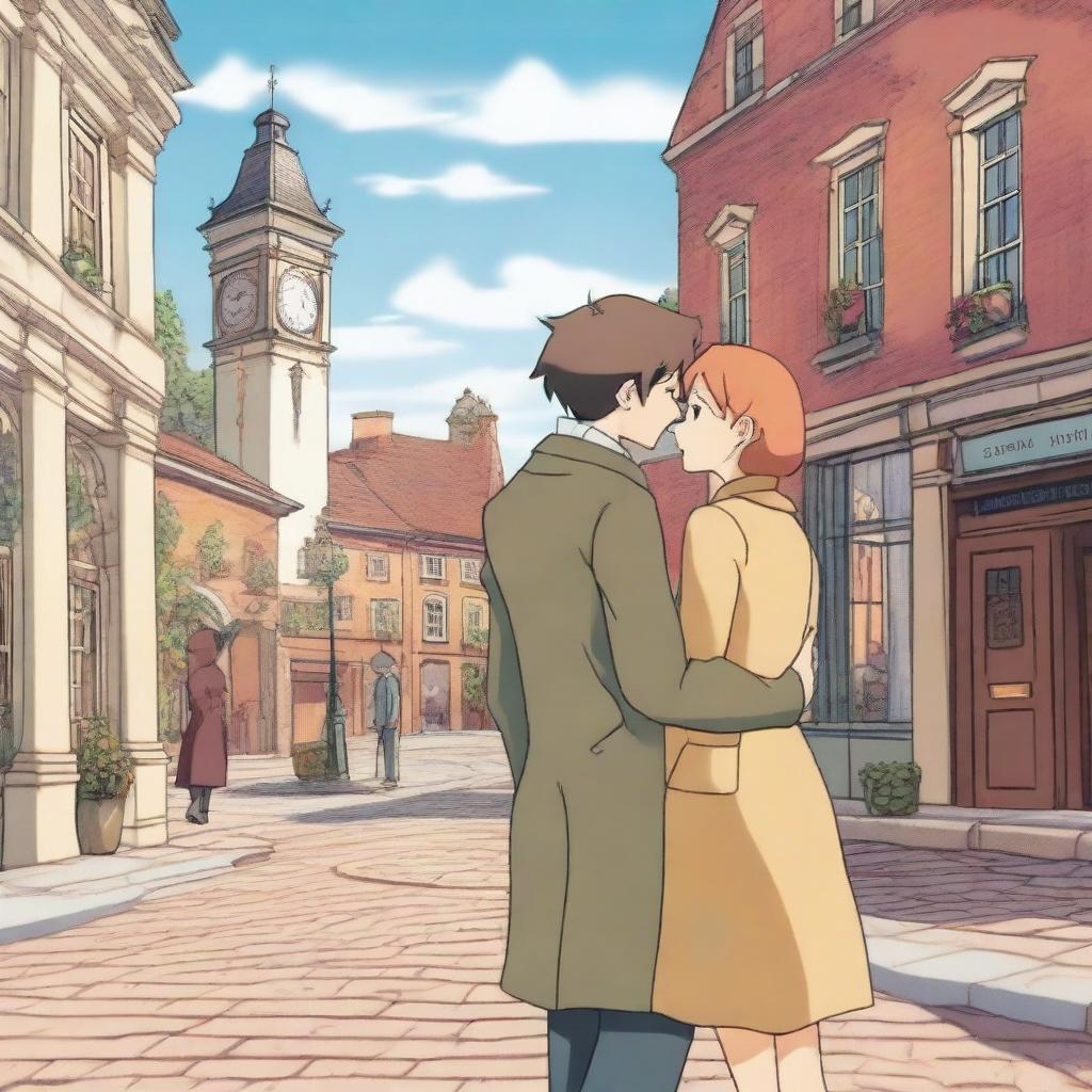 A heartfelt scene depicting two characters who are perfect for one another but are foiled by bad timing