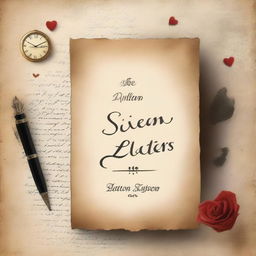 A cover for a novel titled 'The Sixteen Love Letters'