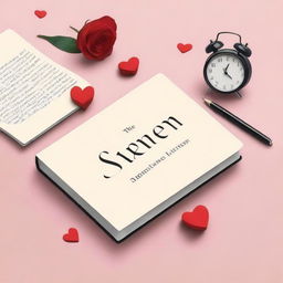 A cover for a novel titled 'The Sixteen Love Letters'