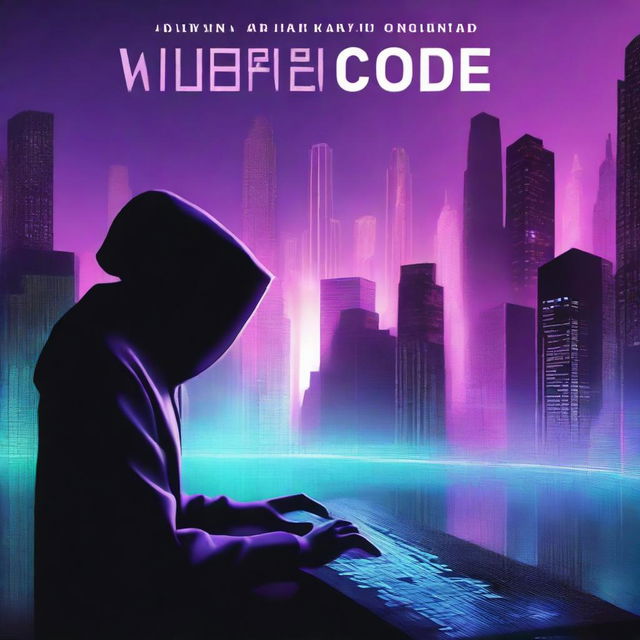 Design an intriguing book cover titled 'Whispered Code'