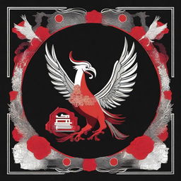 A depiction of Indonesia's 79th Independence Day theme with a black background