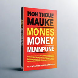 Create an ebook cover titled 'How to Make Money Online This Month with Your Smartphone'