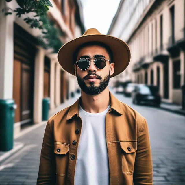 Create a realistic photo of Instagram user @imjessegarrido