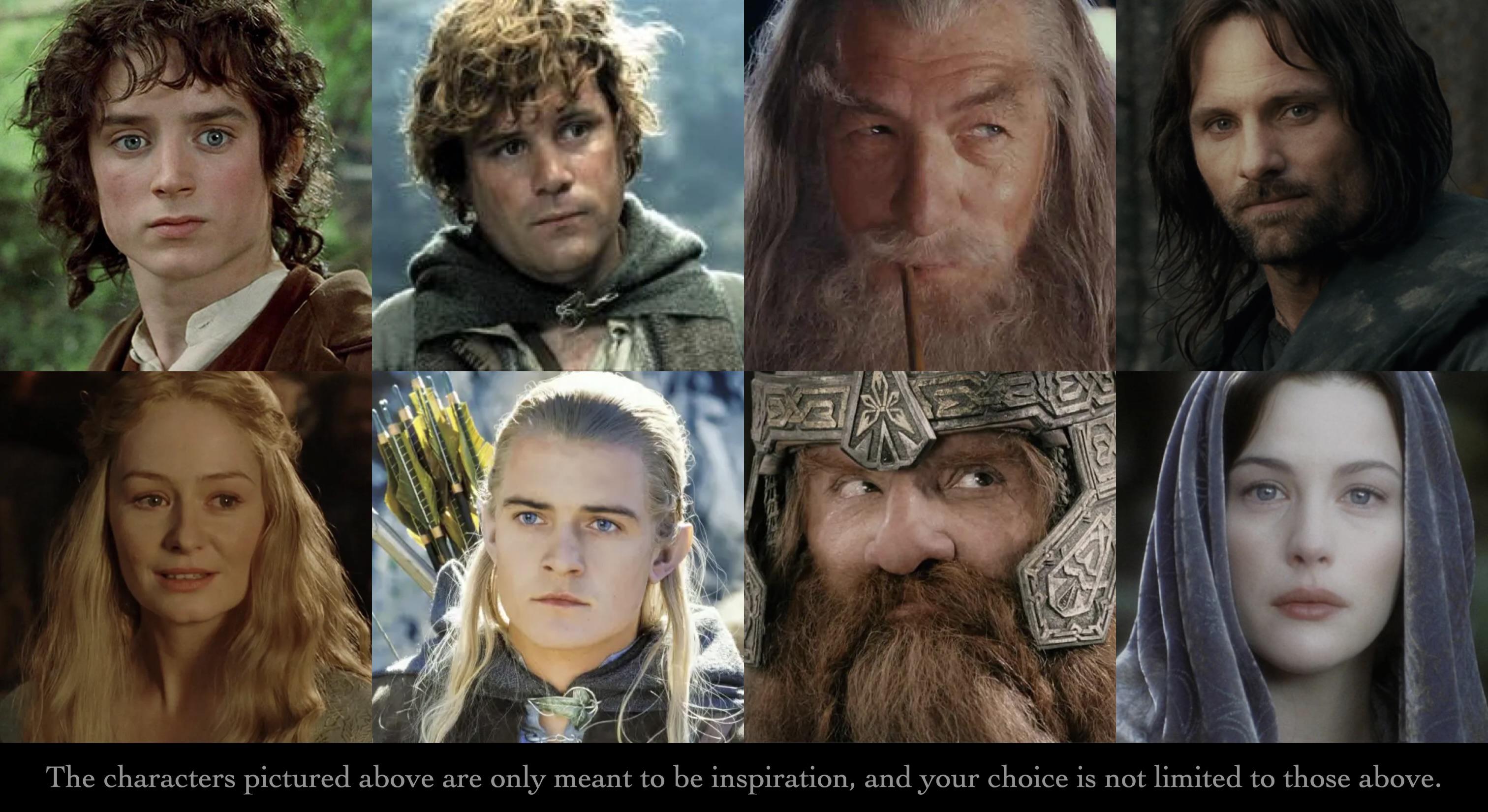 Ever wondered which iconic 'The Lord of the Rings' character you are? Take this quiz to find out if you're a brave warrior like Aragorn, a wise wizard like Gandalf, or someone else from Middle-earth!