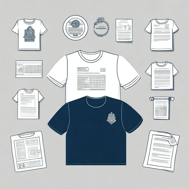 A stylish T-shirt design specifically for auditors