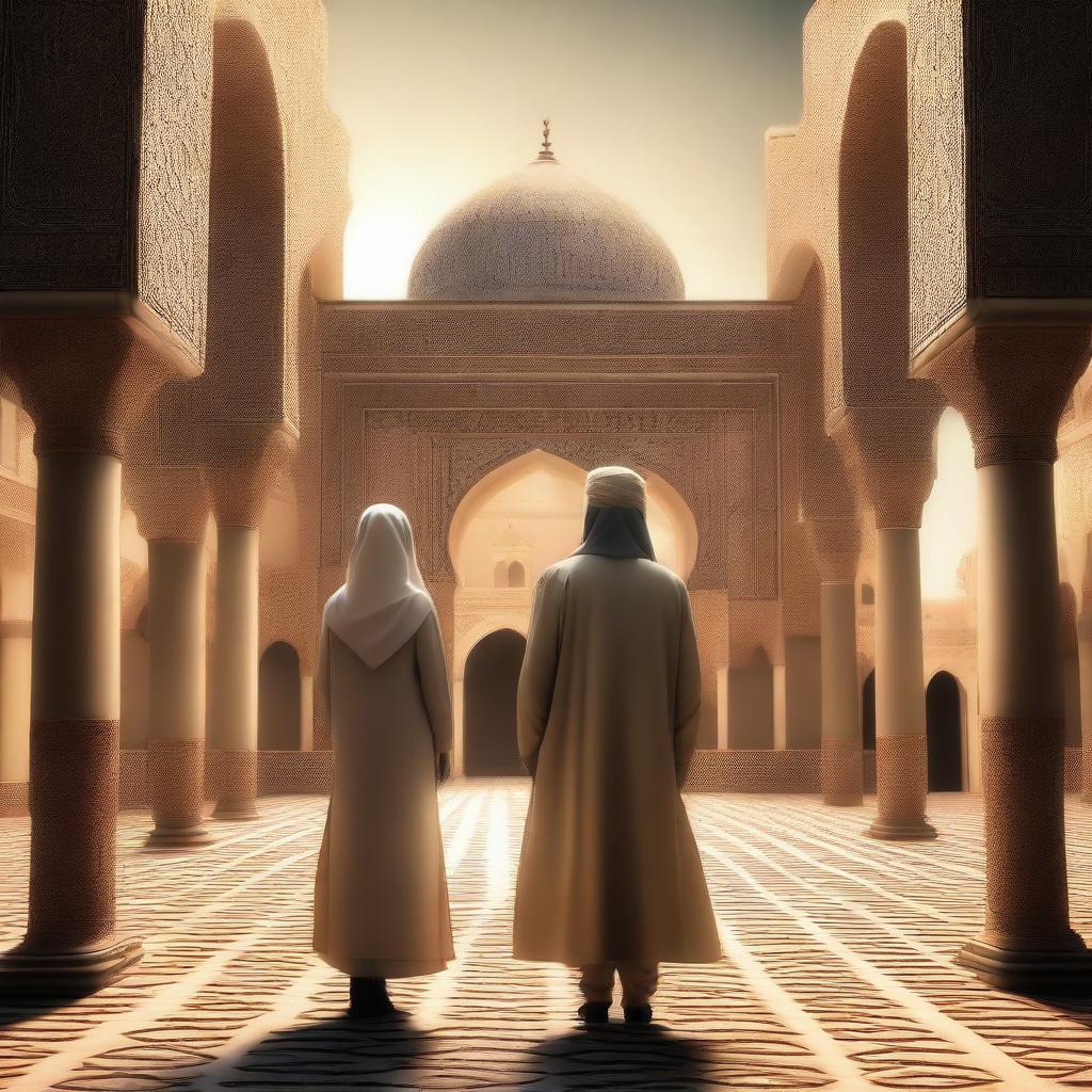 A Muslim woman travels back in time and encounters a man who she has always seen in her dreams