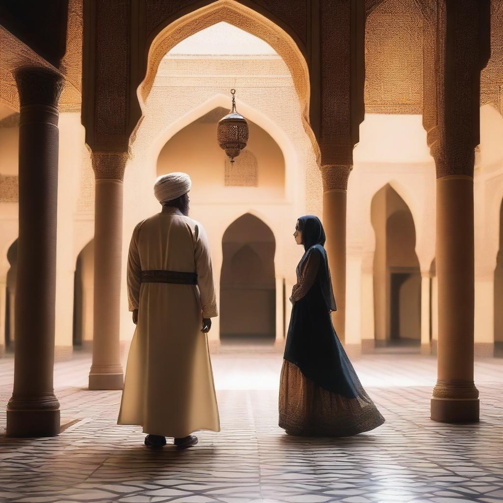 A Muslim woman travels back in time and encounters a man who she has always seen in her dreams