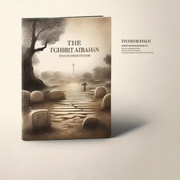 Create a book cover titled 'The Right Way: Our Father Abraham's Grave'