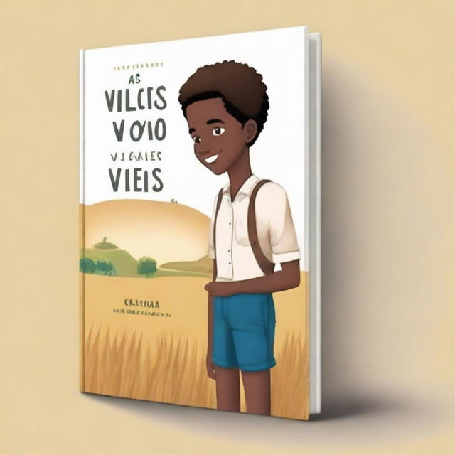 Create a book cover for 'As Lições do Vovô' by Elliana Garcia