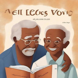 Create a book cover for 'As Lições do Vovô' by Elliana Garcia