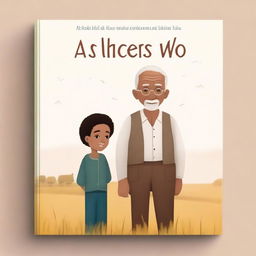 Create a book cover for 'As Lições do Vovô' by Elliana Garcia