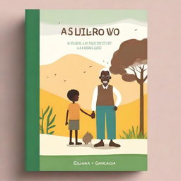 Create a book cover for 'As Lições do Vovô' by Elliana Garcia