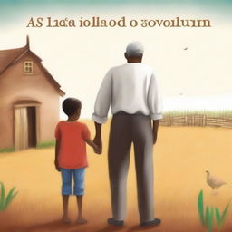 Create a book cover for 'As Lições do Vovô' by Elliana Garcia