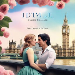 Create a romantic book cover featuring Adam Driver and Jennifer Jason Leigh