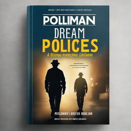 Create a realistic book cover for a police novel titled 'A Policeman's Dream