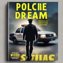 Create a realistic book cover for a police novel titled 'A Policeman's Dream