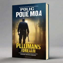 Create a realistic book cover for a police novel titled 'A Policeman's Dream