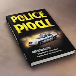 Create a realistic book cover for a police novel