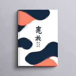 Create an abstract line art book cover for a book titled '逾期不候'